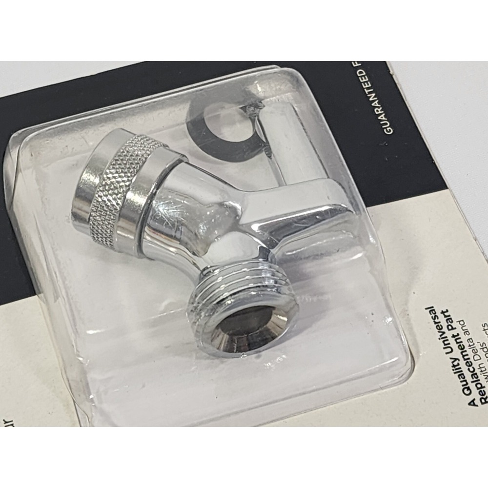 DELTA Chrome Shower Arm Pin Mount No. 75015‎ for Hand-held Showers NEW - Picture 3 of 5